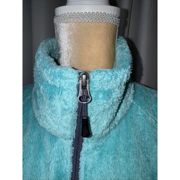 The North Face Osito Light Blue Fleece Zip Up Jacket Size M - Picture 3 of 15